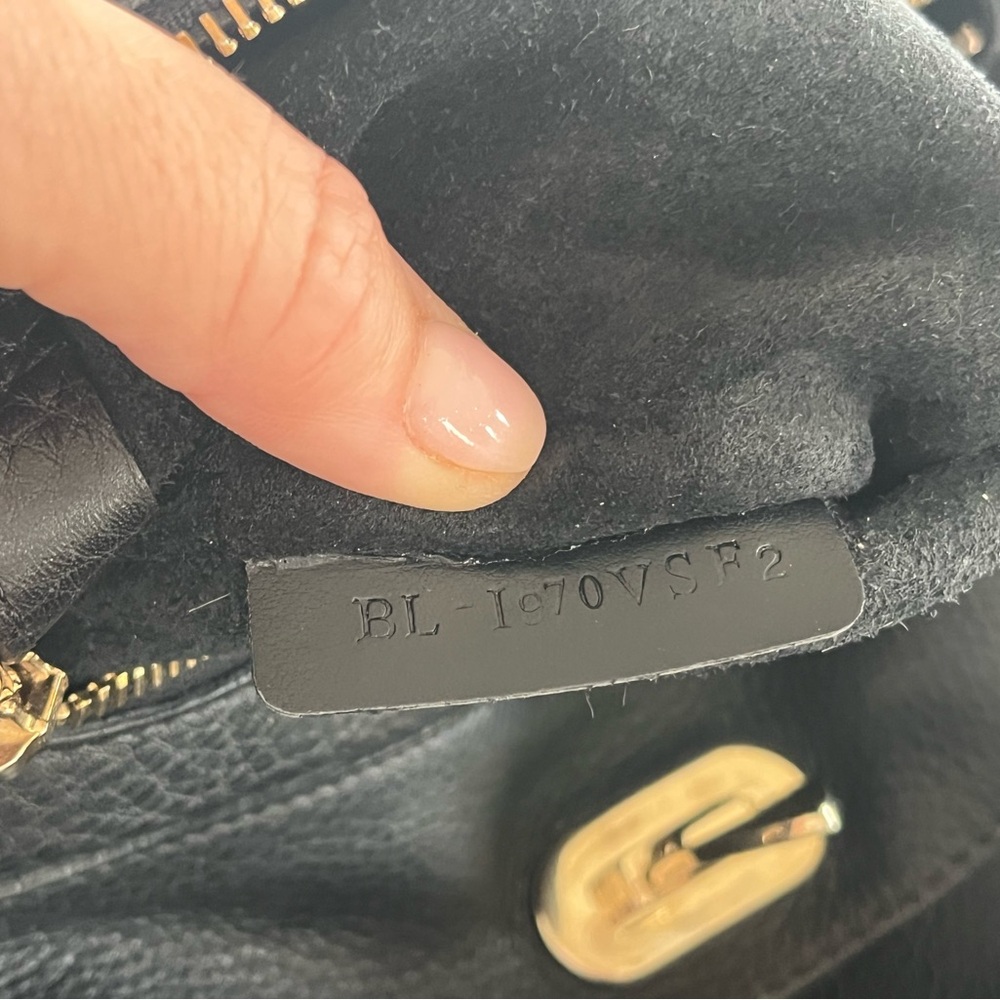 Valentino Garavani - Black Rockstud Tote  Bag / Shoulder Bag / Crossbody Bag - Picture 11 of 16